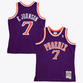 Phoenix Suns Mitchell & Ness Kevin Johnson 1989 Dark Authentic Jersey - Purple