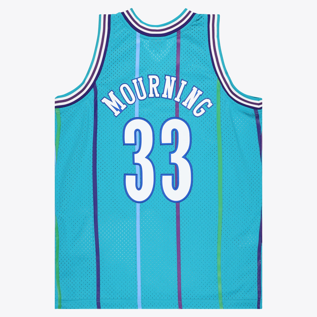 Charlotte Hornets NBA Mitchell & Ness Swingman Jersey - Alonzo Mourning