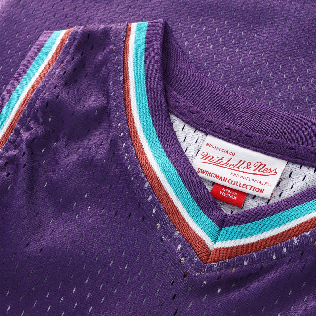 Utah Jazz Mitchell & Ness Road Swingman Jersey - Youth - Karl Malone