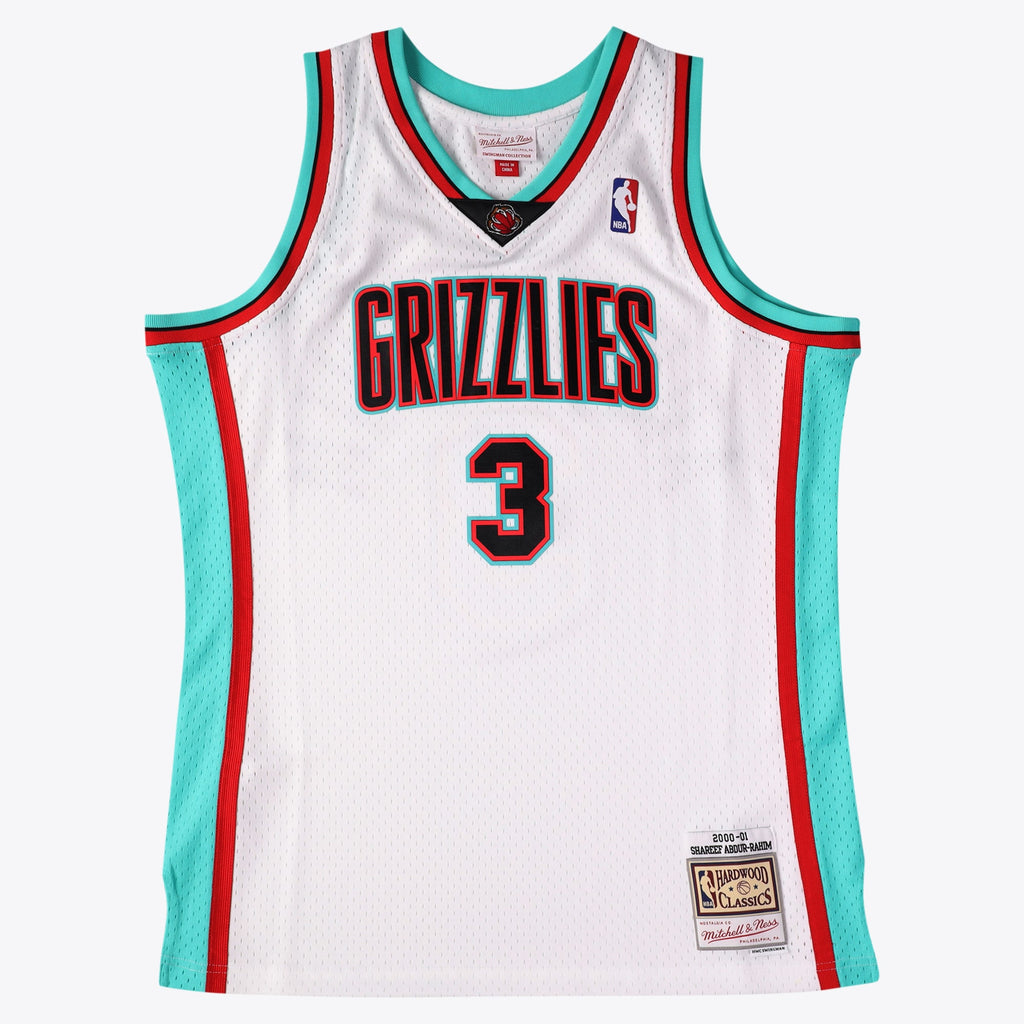 Vancouver Grizzlies Mitchell & Ness Shareef Abdur-Rahim 2000 Swingman Authentic Jersey - White