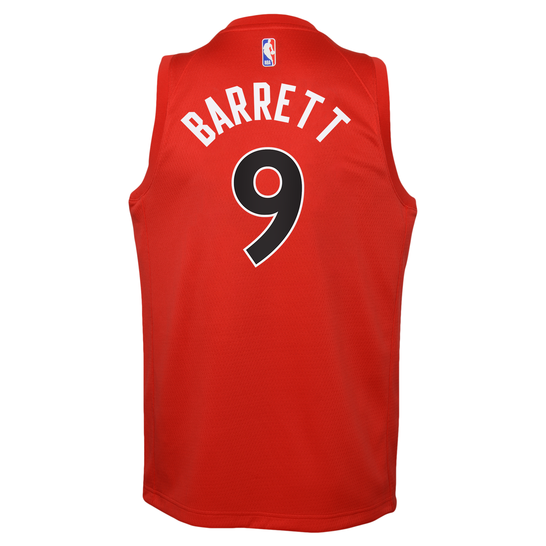 Toronto Raptors Nike Icon Edition Swingman Jersey - Red - RJ Barrett - Youth