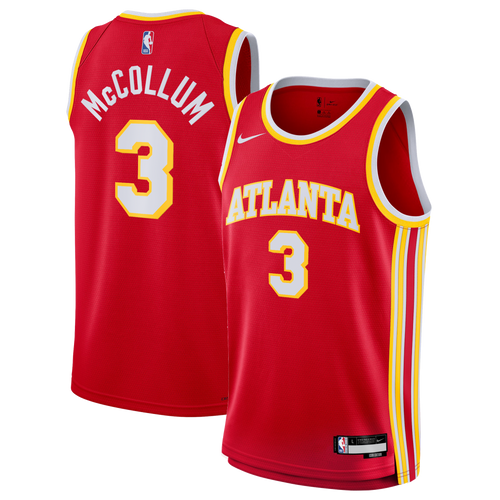 Atlanta Hawks Nike Icon Edition Swingman Jersey - Red - CJ McCollum - Youth
