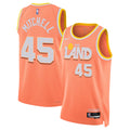 Cleveland Cavaliers Nike 2025/26 City Edition Swingman Jersey - Orange - Donovan Mitchell - Unisex