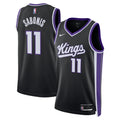 Sacramento Kings Nike Icon Edition Swingman Jersey - Black - Domantas Sabonis - Unisex