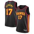 Atlanta Hawks Jordan Statement Edition Swingman Jersey 22 - Black - Onyeka Okongwu - Youth