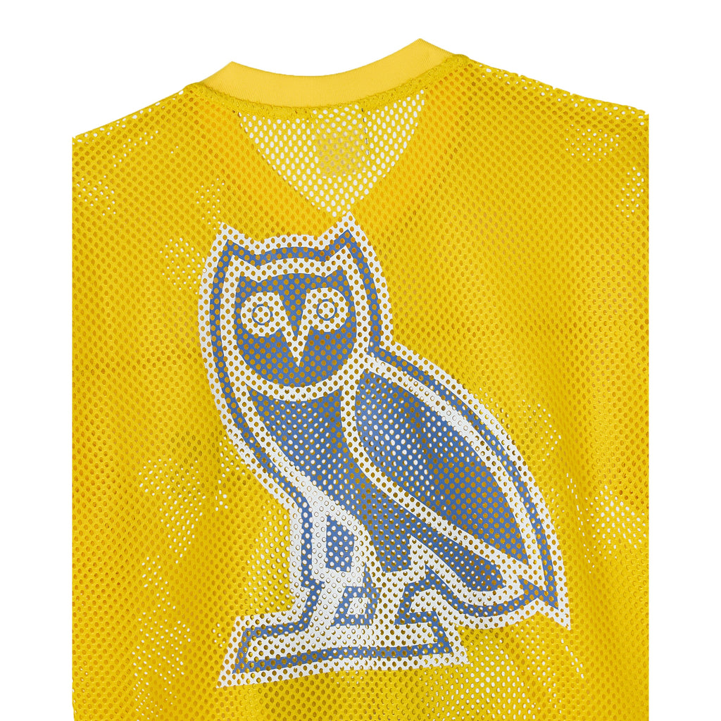 Golden State Warriors X OVO Mesh Football Jersey - Mens