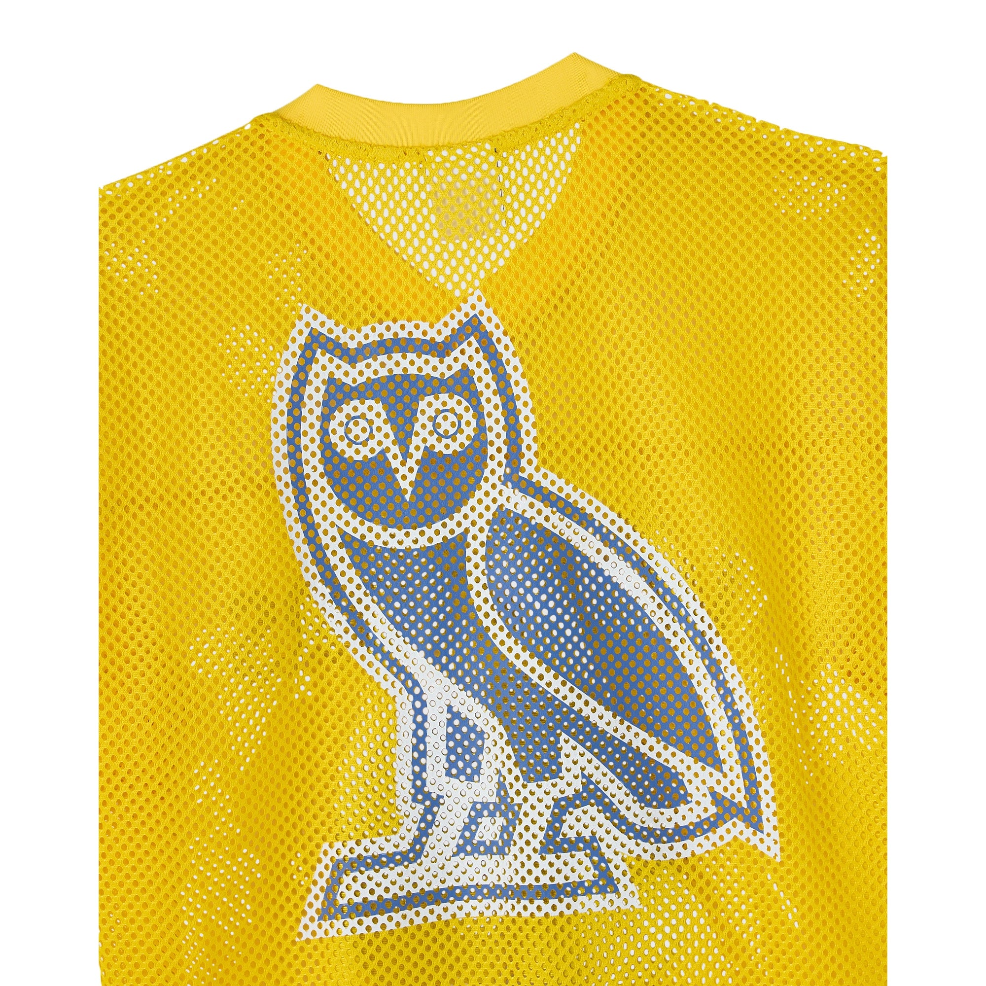Golden State Warriors X OVO Mesh Football Jersey - Mens