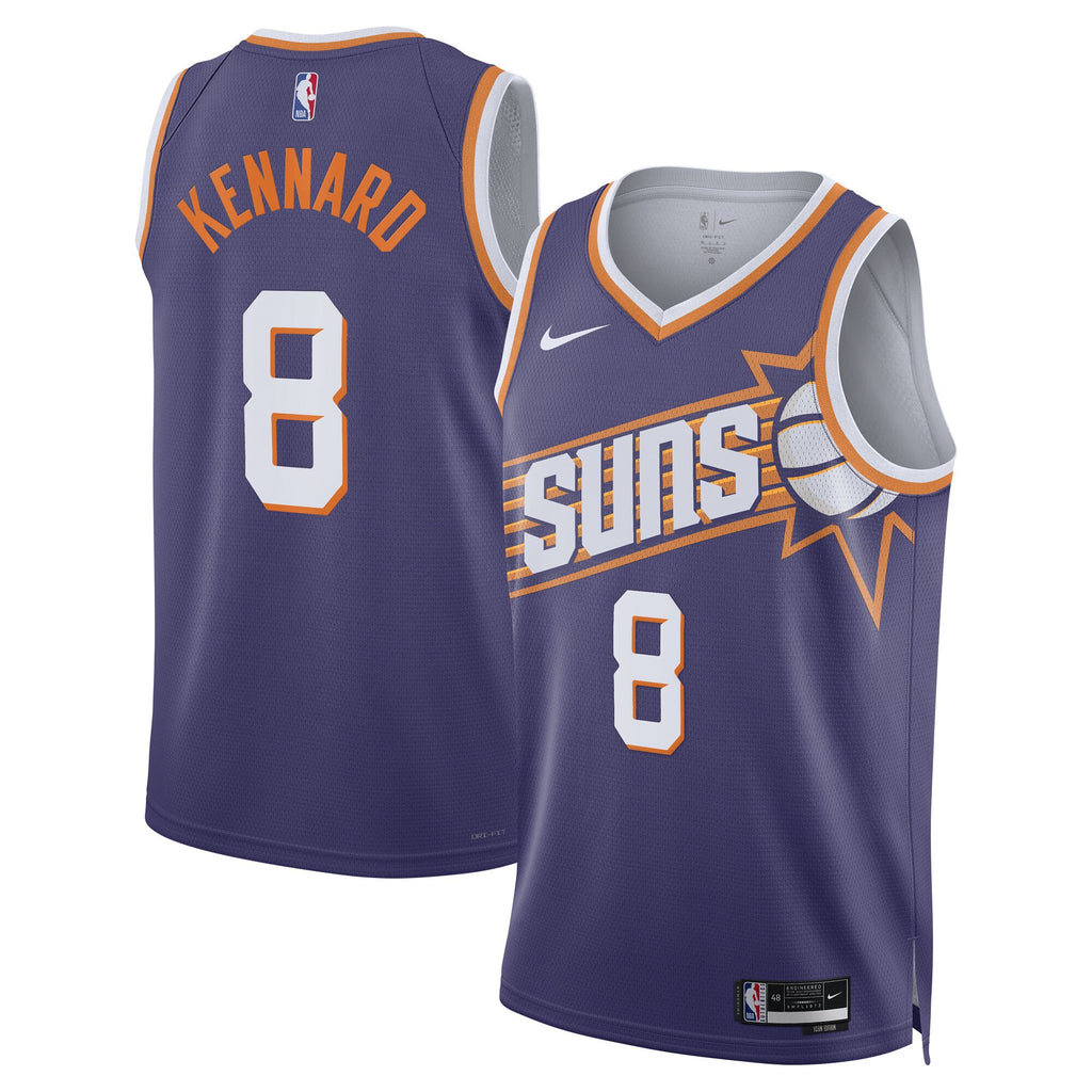 Phoenix Suns Nike Icon Edition Swingman Jersey - Purple - Luke Kennard - Unisex