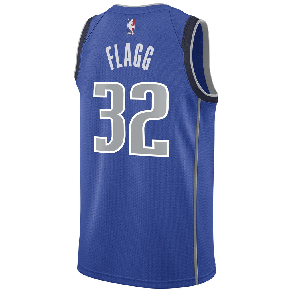 Dallas Mavericks Nike Icon Edition Swingman Jersey NBA 2025 First Round Draft Pick - Blue - Cooper Flagg - Youth