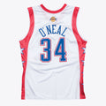 NBA 2004 West Shaquille ONeal Authentic All-Star Jersey By Mitchell & Ness - White - Mens
