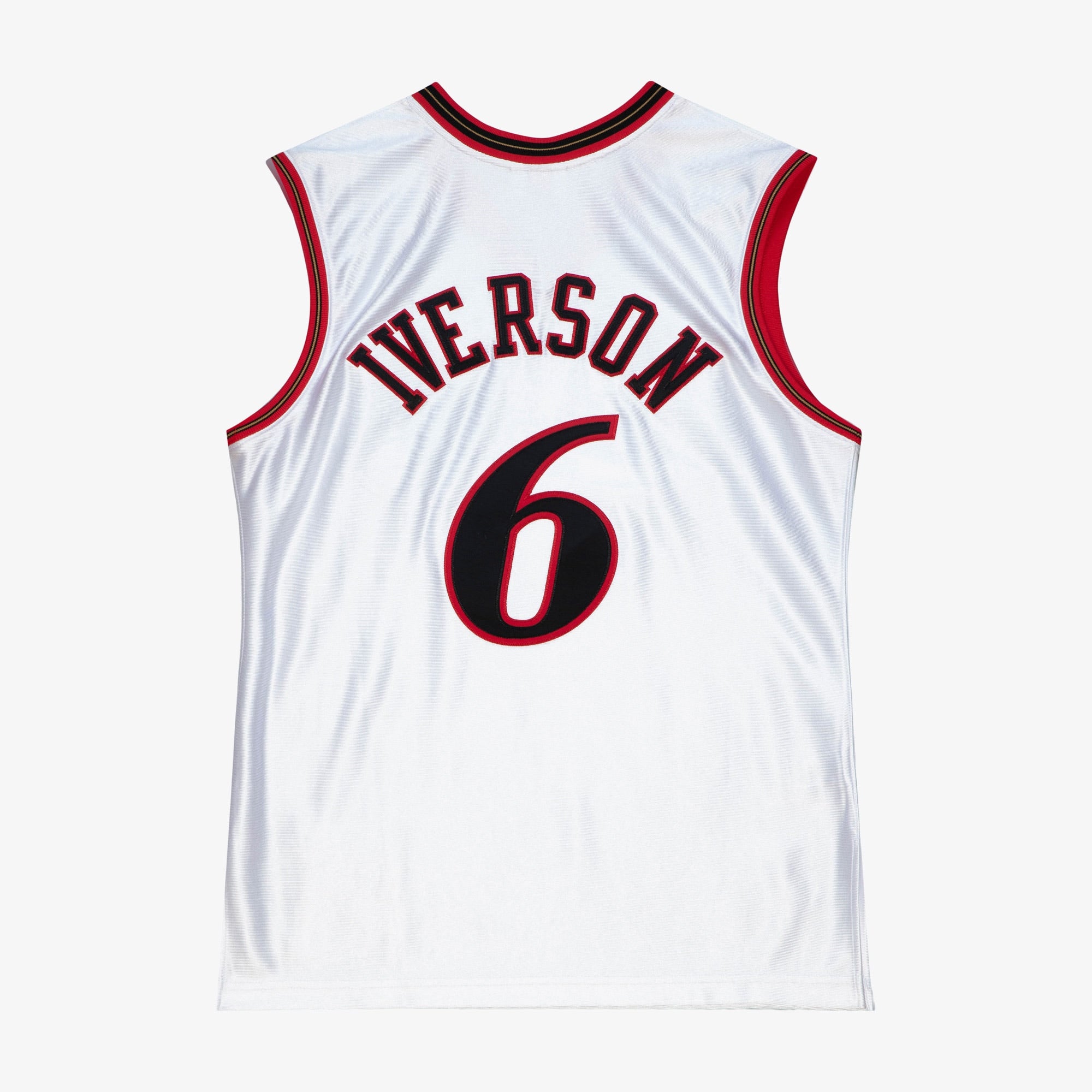 Philadelphia 76ers Mitchell & Ness Allen Iverson 2002 All-Star East Authentic Jersey - White