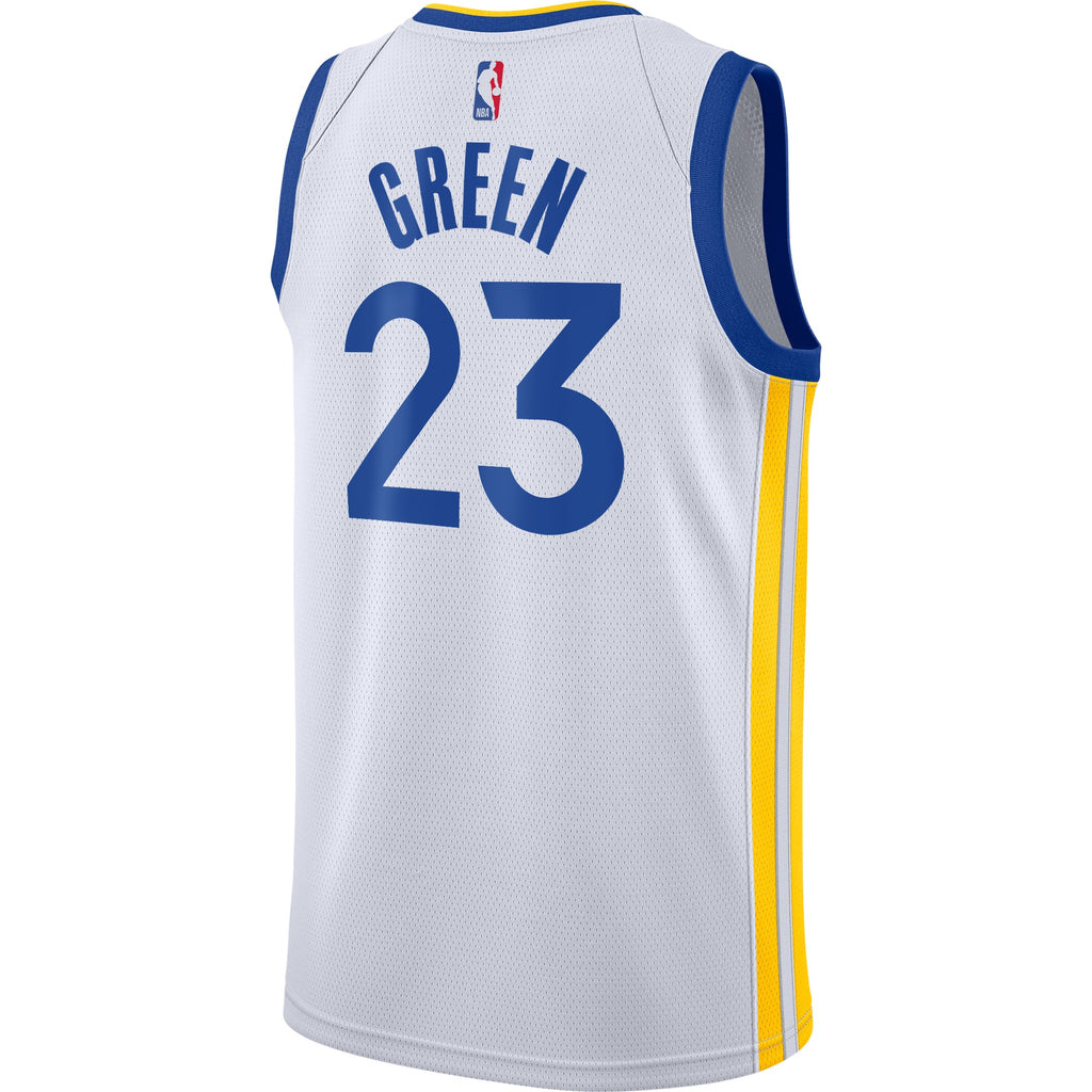 Golden State Warriors Nike Association Edition Swingman Jersey - White - Draymond Green - Youth