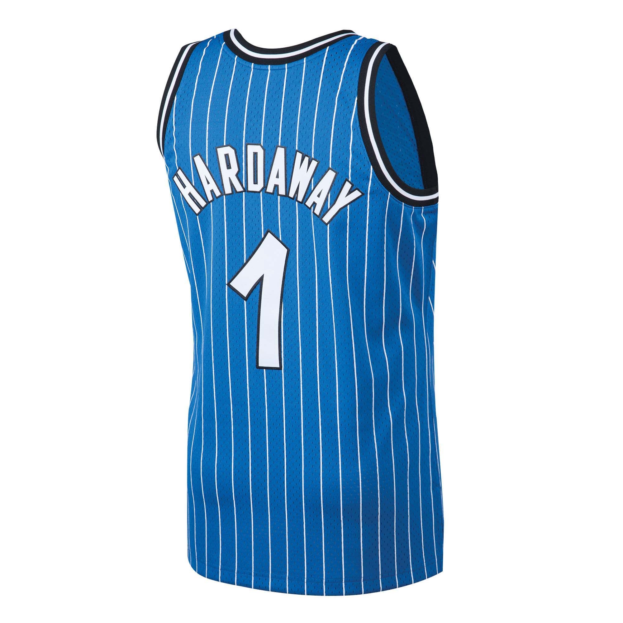 Orlando Magic Hardwood Classics Road Jersey By Mitchell & Ness - Mens - Anfernee Hardaway