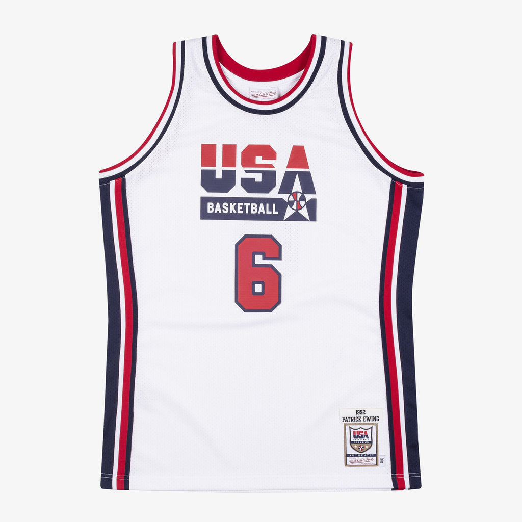 USA Basketball Mitchell & Ness Authentic Jersey Patrick Ewing 1992