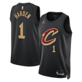 Cleveland Cavaliers Jordan Brand Statement Edition Swingman Jersey - Black - James Harden - Unisex