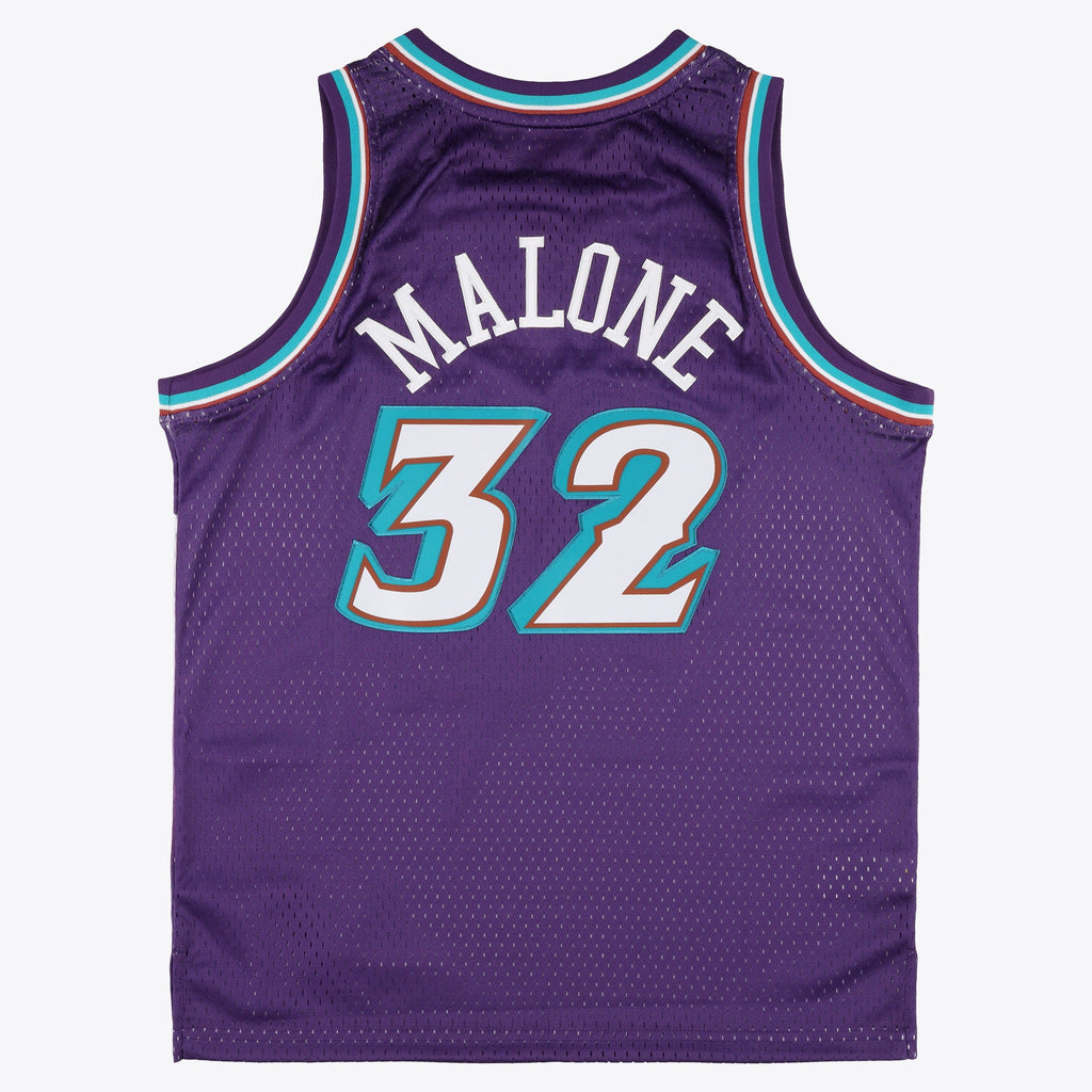 Utah Jazz Mitchell & Ness Road Swingman Jersey - Youth - Karl Malone