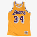 Los Angeles Lakers Mitchell & Ness Swingman Jersey Shaquille O'Neal 1996