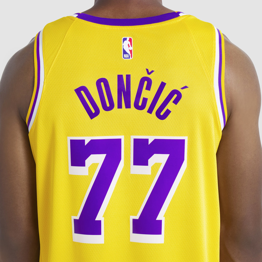 Los Angeles Lakers Nike Icon Swingman Jersey - Luka Doncic - Unisex
