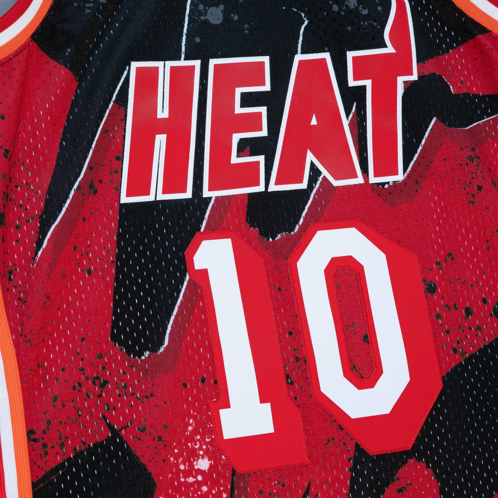 Miami Heat Mitchell & Ness Tim Hardaway 1996 Hyper Hoops Swingman Jersey - Scarlet
