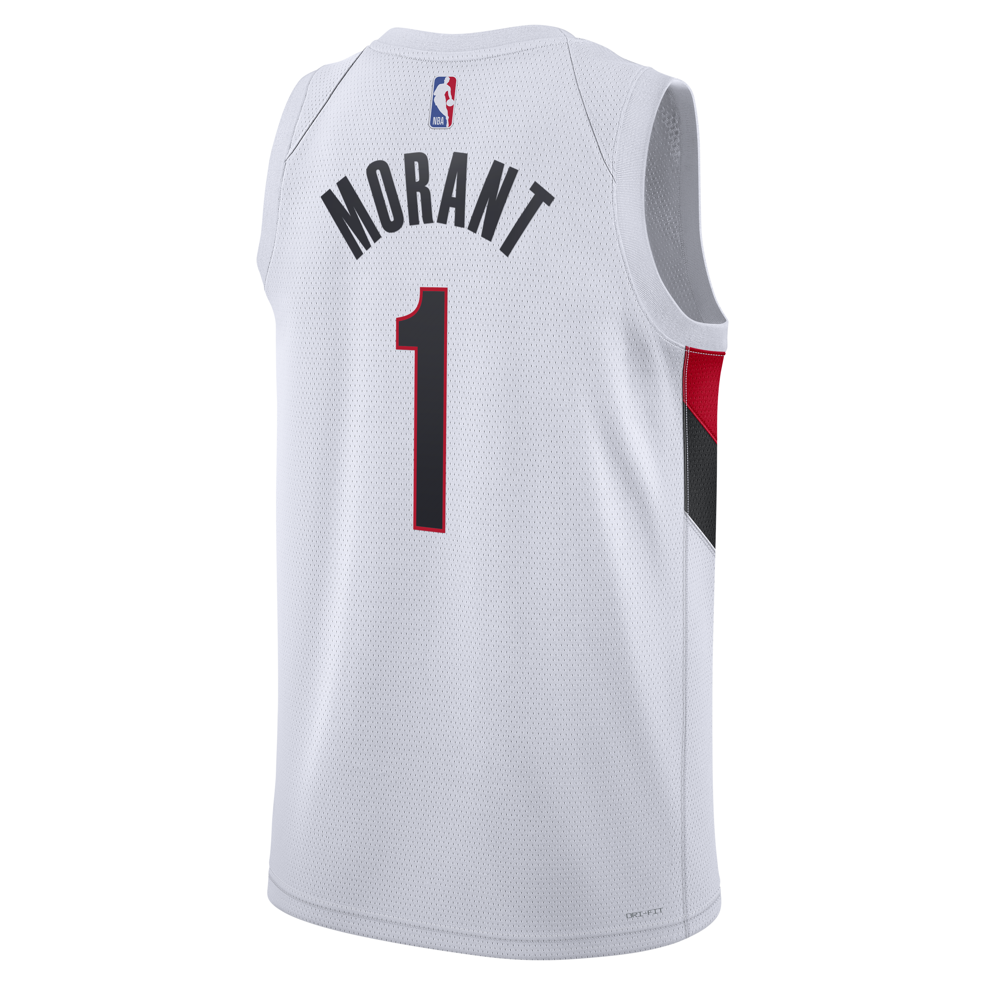 Portland Trail Blazers Nike Replica Association Edition Swingman Jersey - White - Ja Morant - Unisex