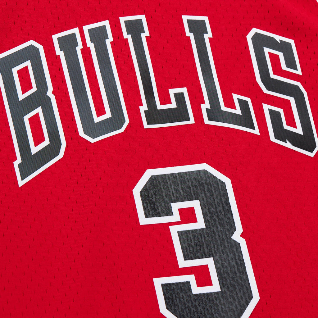 Chicago Bulls Mitchell & Ness Dark Jersey Dwyane Wade 2016