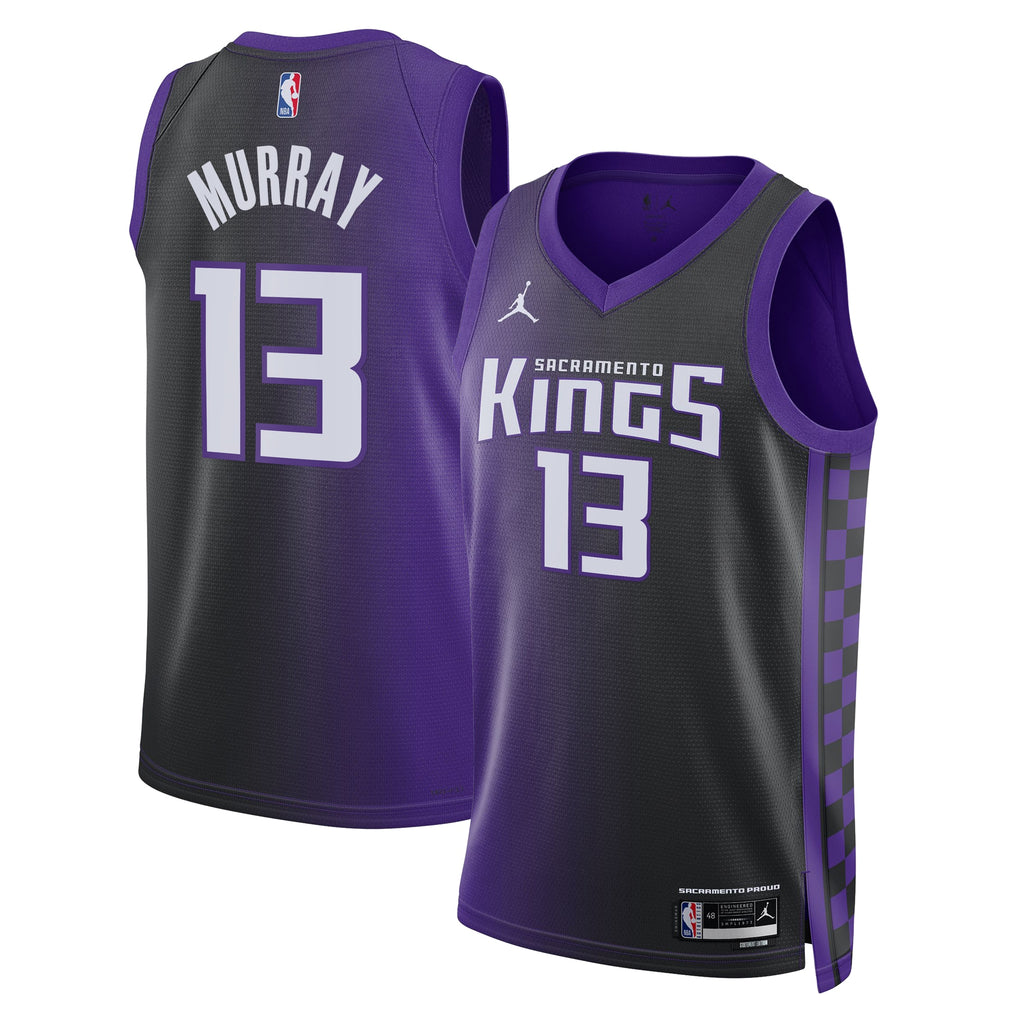 Sacramento Kings Jordan Brand Statement Edition Swingman Jersey - Purple - Keegan Murray - Unisex