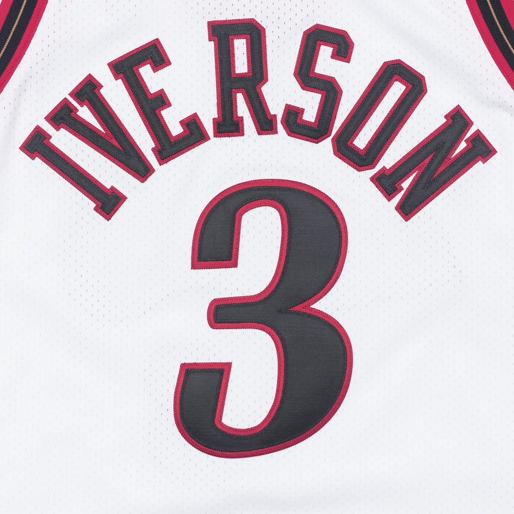 Philadelphia 76ers Mitchell & Ness Allen Iverson 1997 Authentic Jersey - White