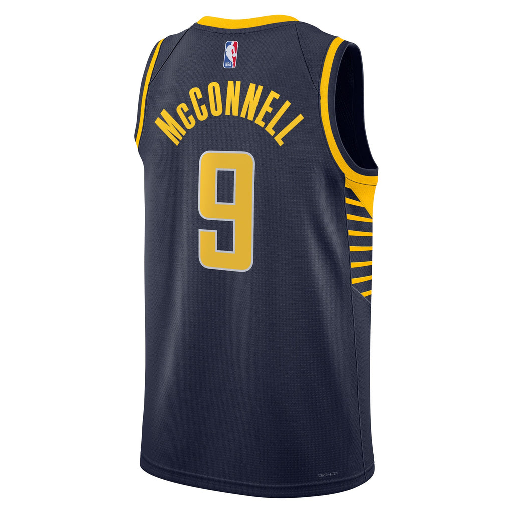Indiana Pacers Nike Icon Edition Swingman Jersey - Navy - T.J. McConnell - Unisex