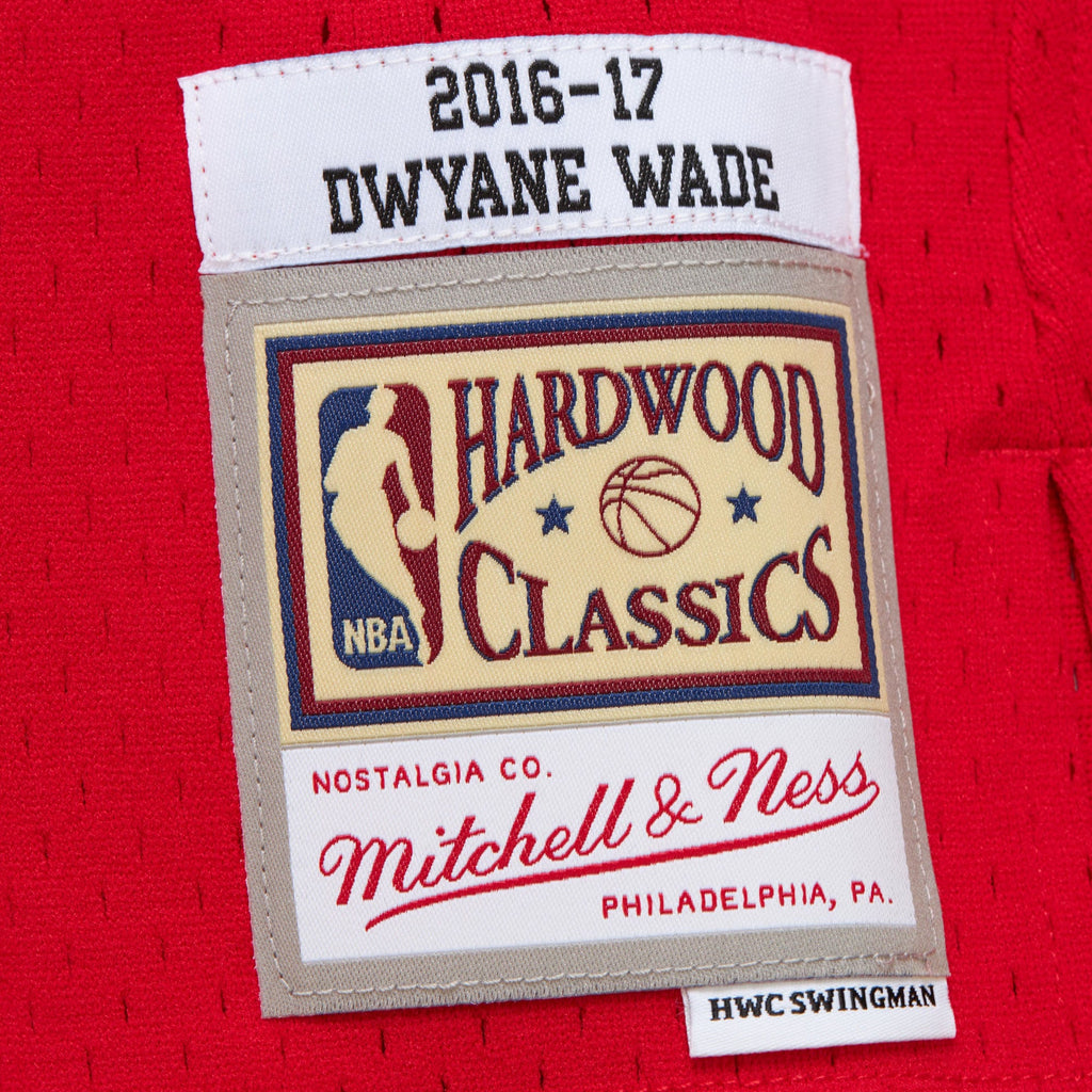 Chicago Bulls Mitchell & Ness Dark Jersey Dwyane Wade 2016