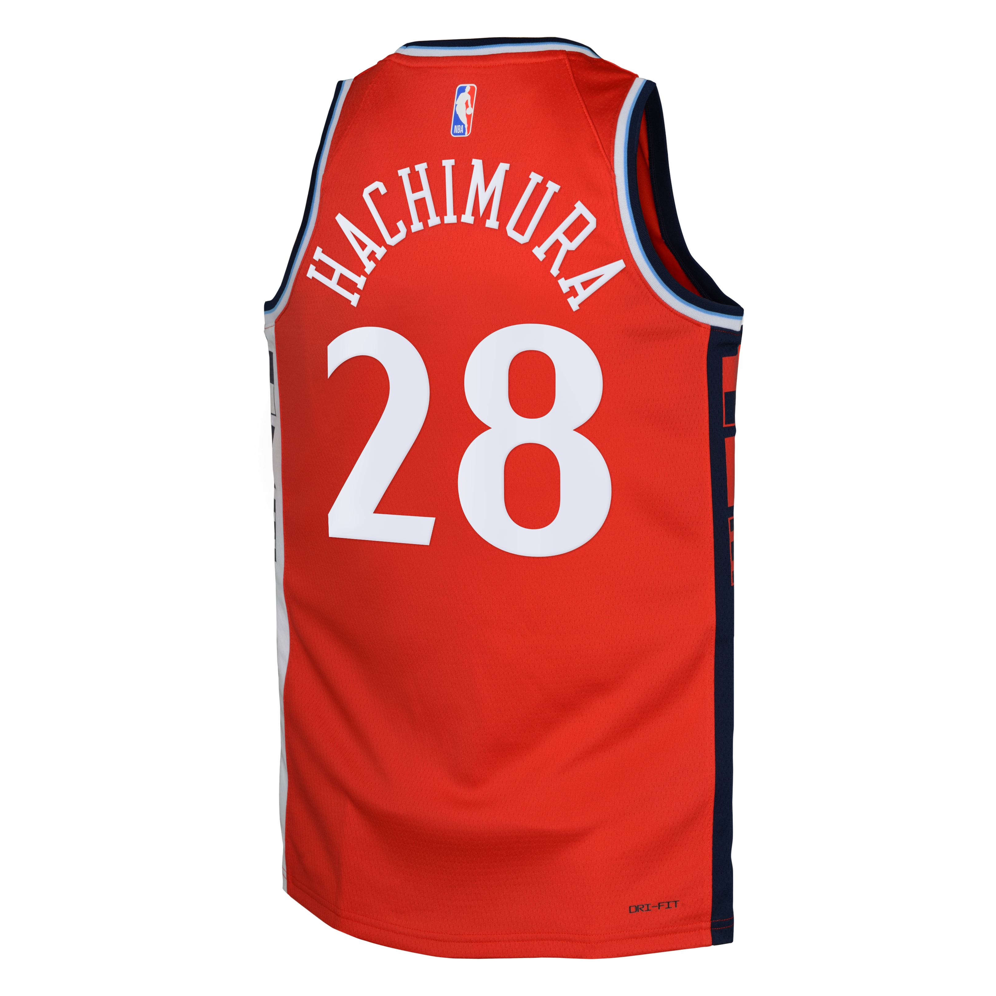 LA Clippers Jordan Brand Statement Edition Swingman Jersey - Red - Rui Hachimura - Youth