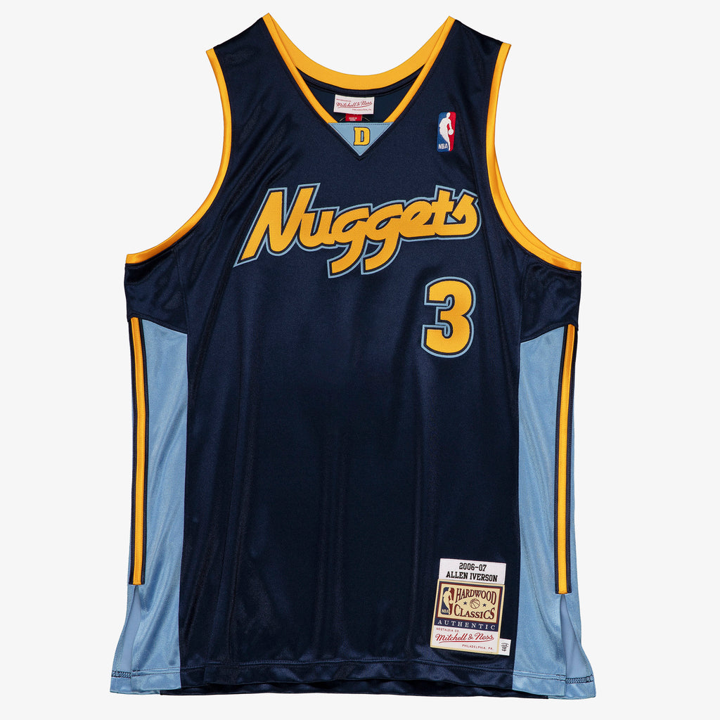 Denver Nuggets Mitchell & Ness Authentic Jersey Allen Iverson 2006-07