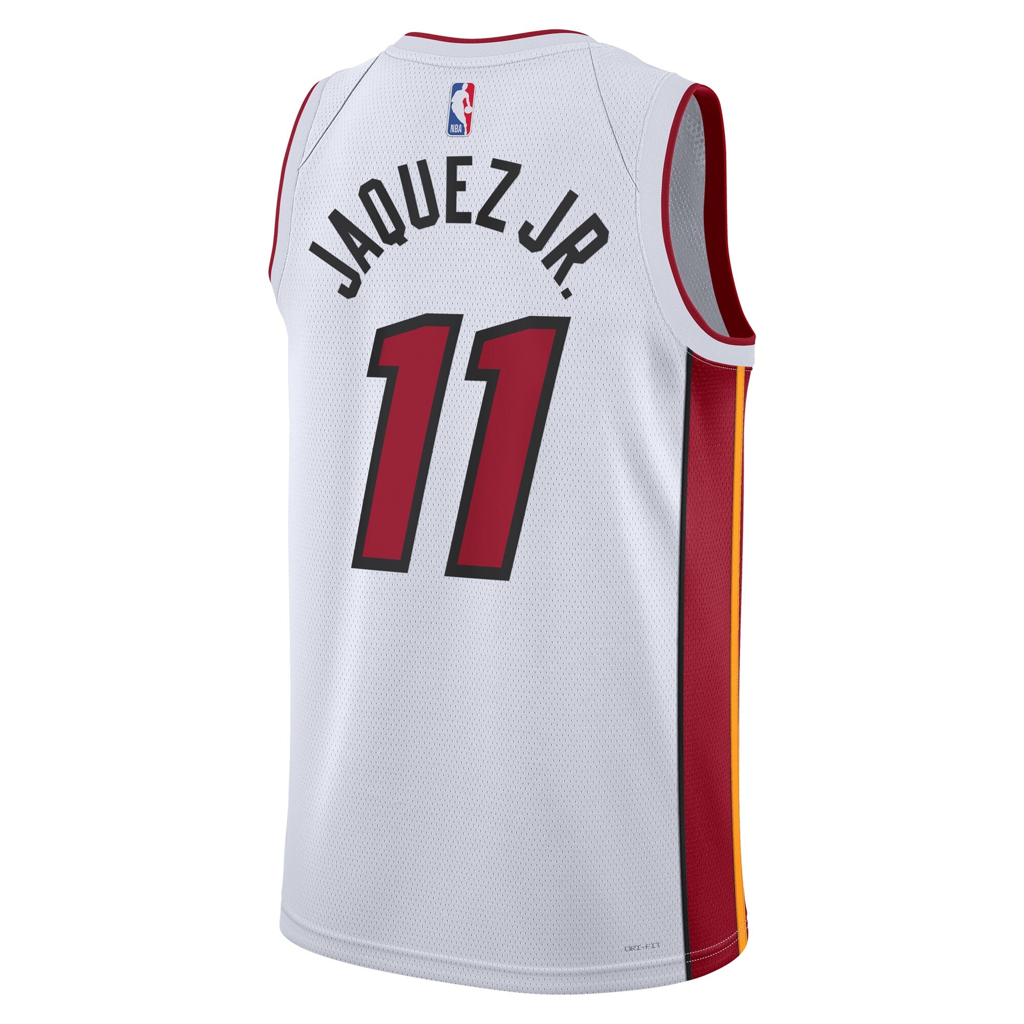 Miami Heat Nike Association Edition Swingman Jersey - White - Jaime Jaquez Jr.  - Unisex