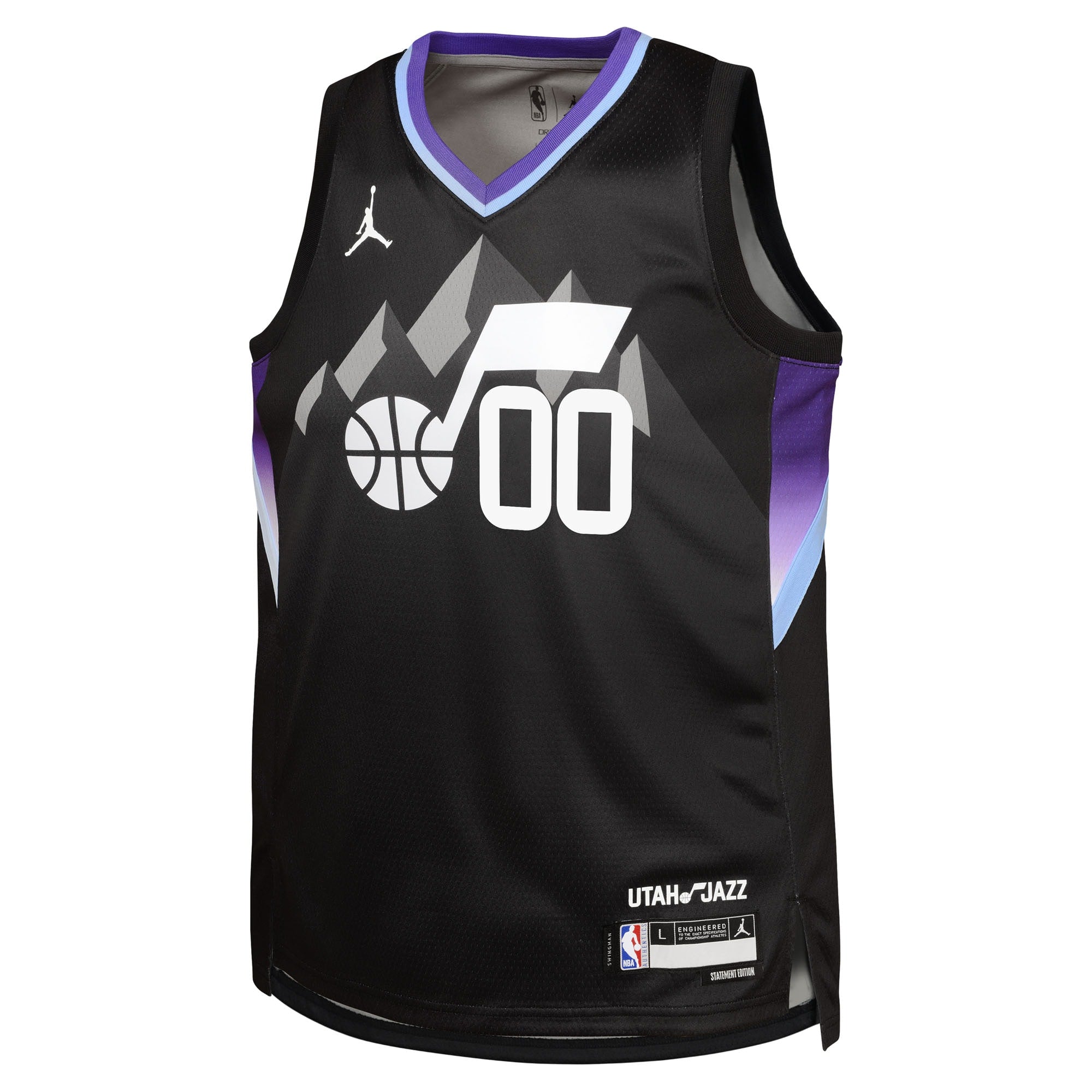 Utah Jazz Nike Jordan Statement Jersey - Youth