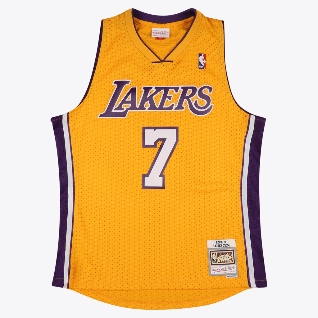 Los Angeles Lakers NBA Mitchell & Ness Swingman Jersey - Lamar Odom