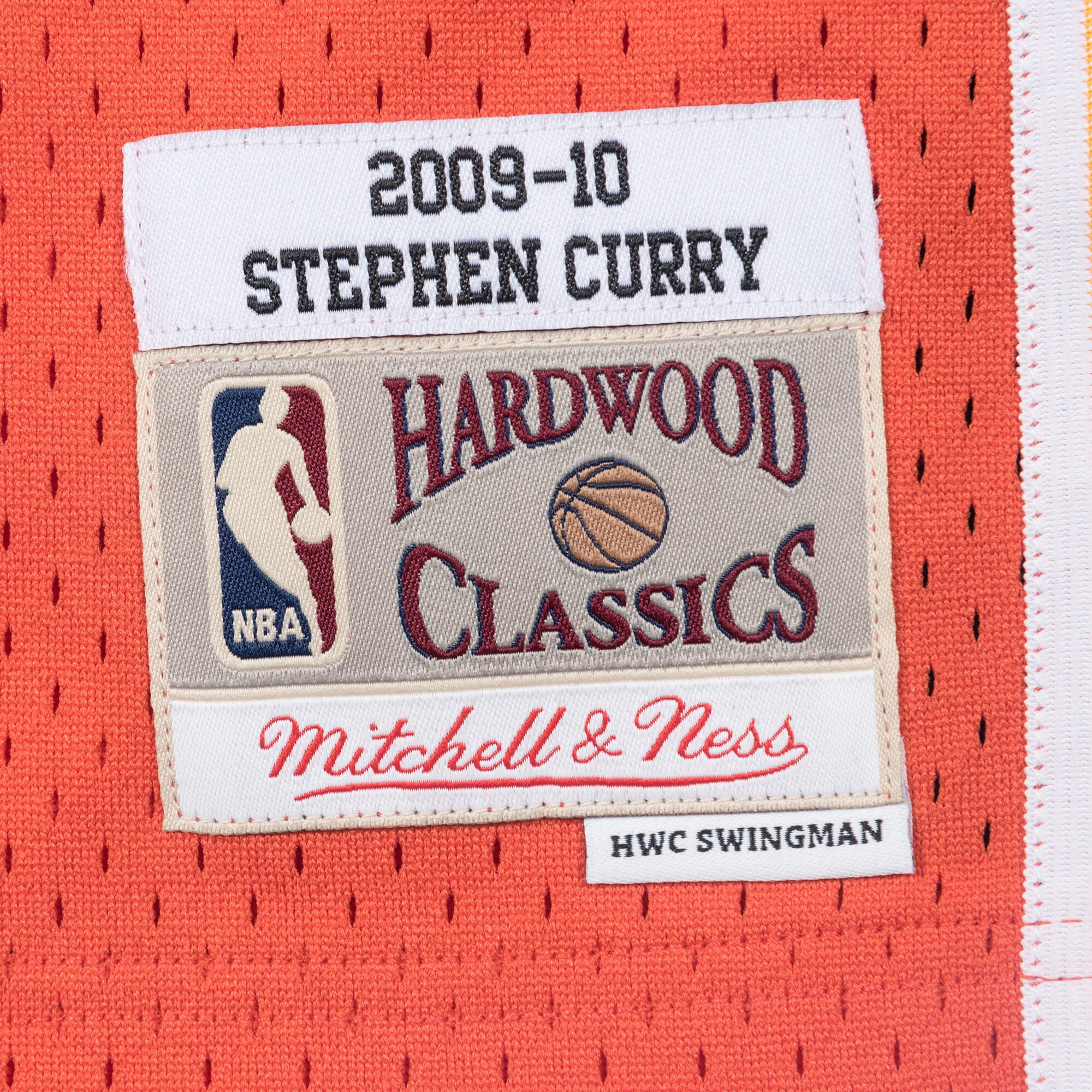 Golden State Warriors Mitchell & Ness Swingman Jersey Alternate Stephen Curry 2009-10