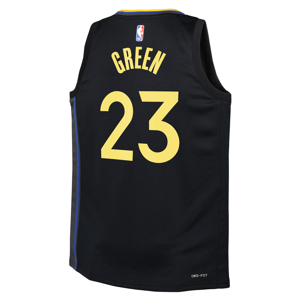 Golden State Warriors Jordan Brand Statement Edition Swingman Jersey - Black - Draymond Green - Youth
