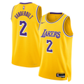 Los Angeles Lakers Nike Icon Edition Swingman Jersey - Gold - Jarred Vanderbilt - Unisex