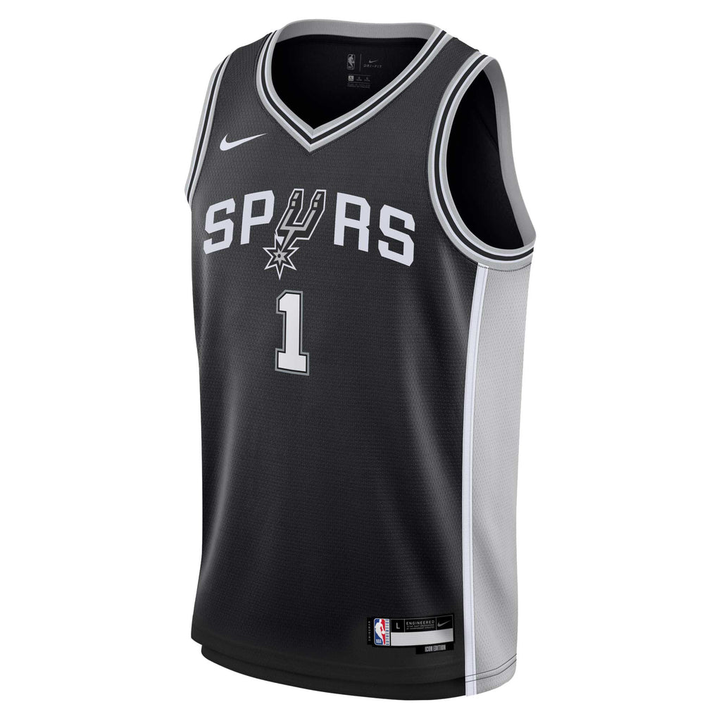 San Antonio Spurs Nike Icon Swingman Jersey - Victor Wembanyama - Youth