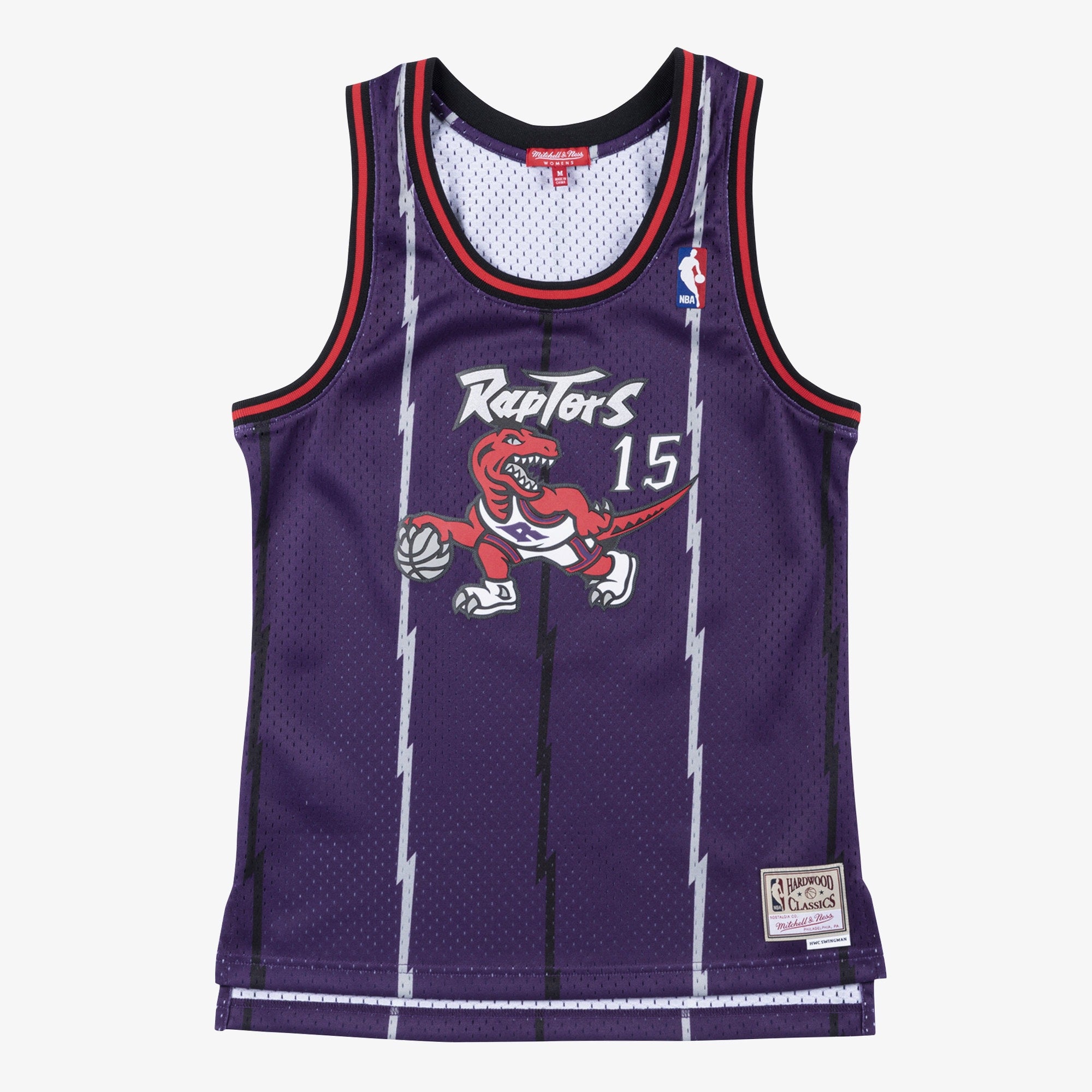 Toronto Raptors Mitchell & Ness Women's Swingman Jersey Vince Carter 1998-99
