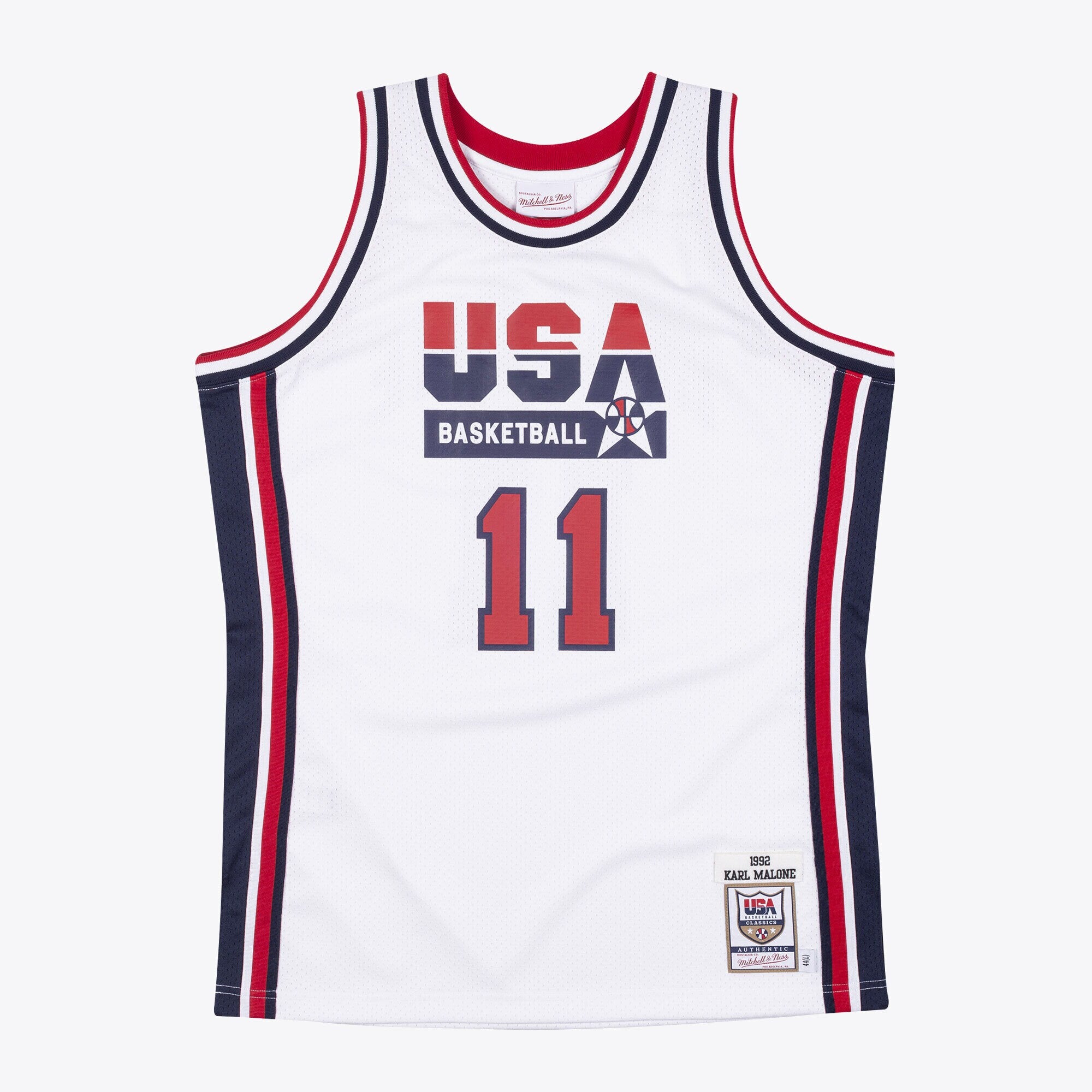 USA Basketball Mitchell & Ness Authentic Jersey Karl Malone 1992