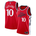 LA Clippers Jordan Brand 2024/25 Statement Edition Swingman Jersey - Red - Darius Garland - Unisex