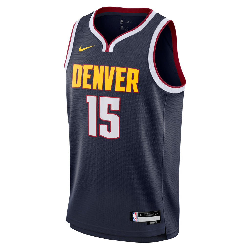 Denver Nuggets Nike Icon Swingman Jersey - Navy - Nikola Jokić - Youth