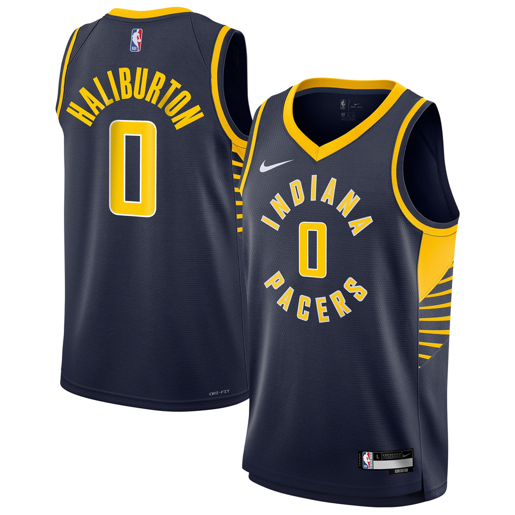 Indiana Pacers NBA Icon Swingman Jersey - Tyrese Haliburton - Youth