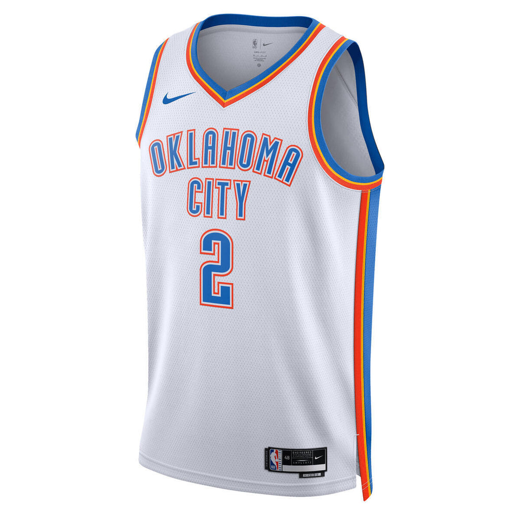 Oklahoma City Thunder Nike Association Swingman Jersey - Gilgeous-Alexander - Unisex