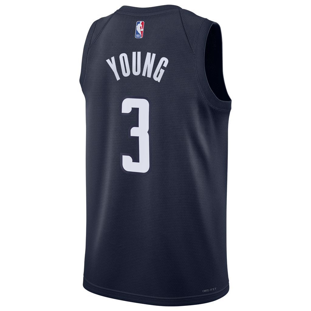 Washington Wizards Jordan Brand Statement Edition Swingman Jersey - Navy - Trae Young - Mens