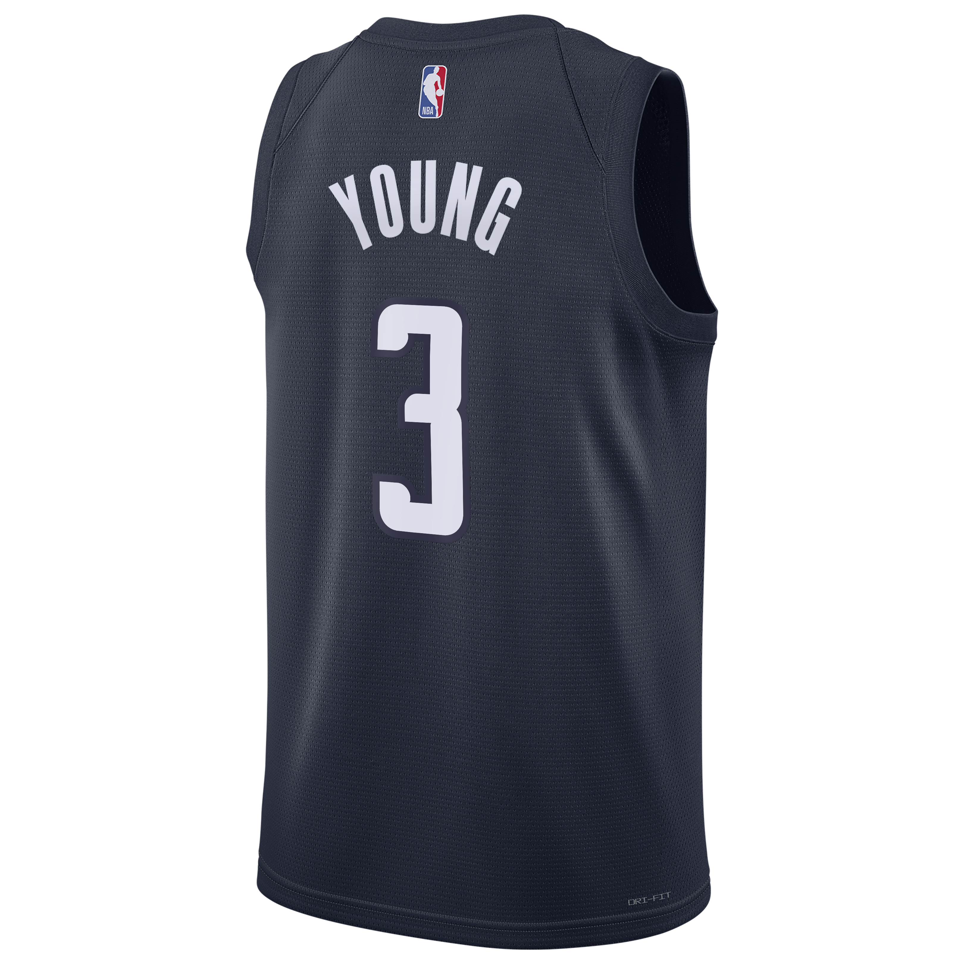 Washington Wizards Jordan Brand Statement Edition Swingman Jersey - Navy - Trae Young - Mens