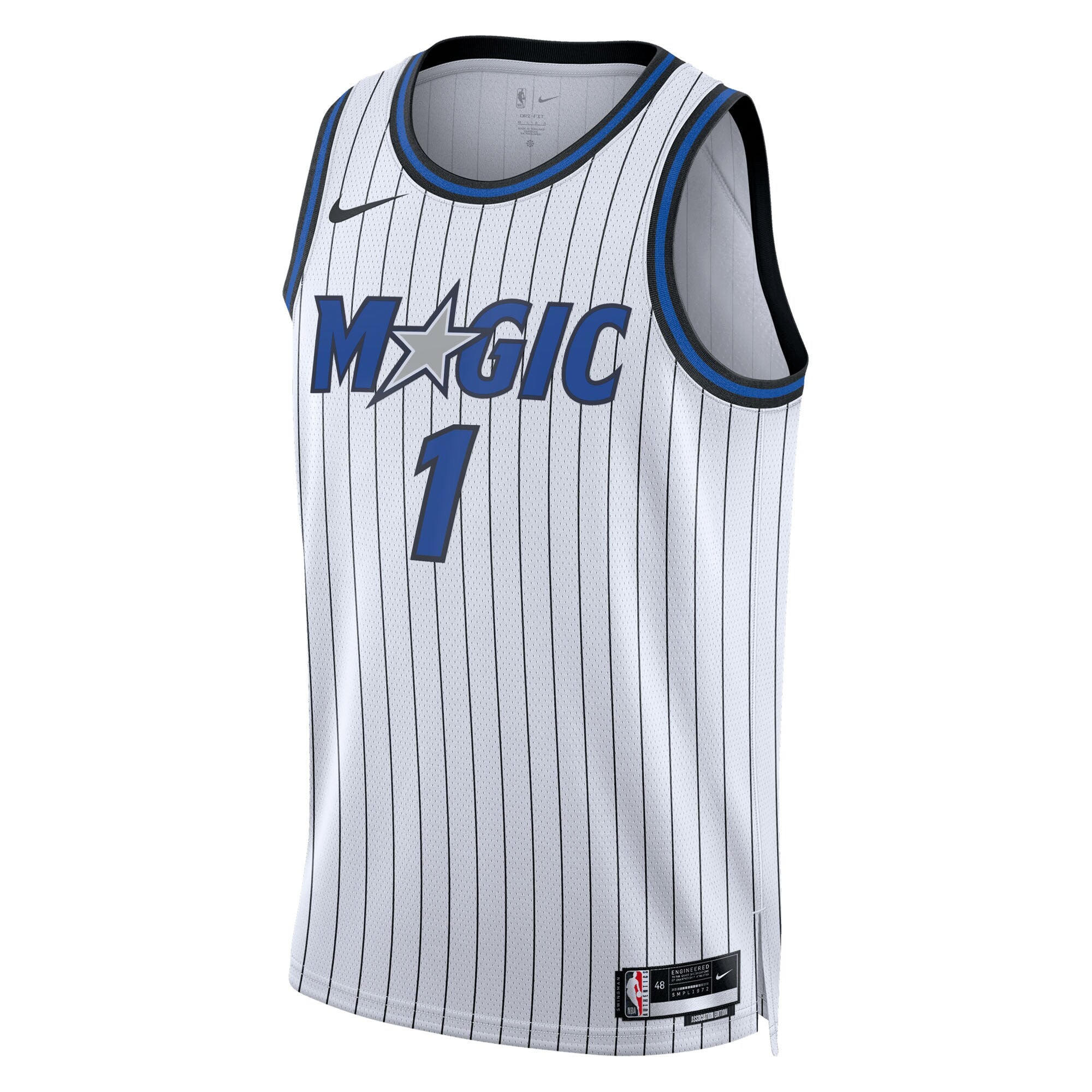 Orlando Magic Nike Replica Association Edition Swingman Jersey - White - Jonathan Isaac - Unisex