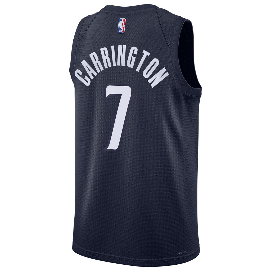 Washington Wizards Jordan Brand Statement Edition Swingman Jersey - Navy - Bub Carrington - Mens