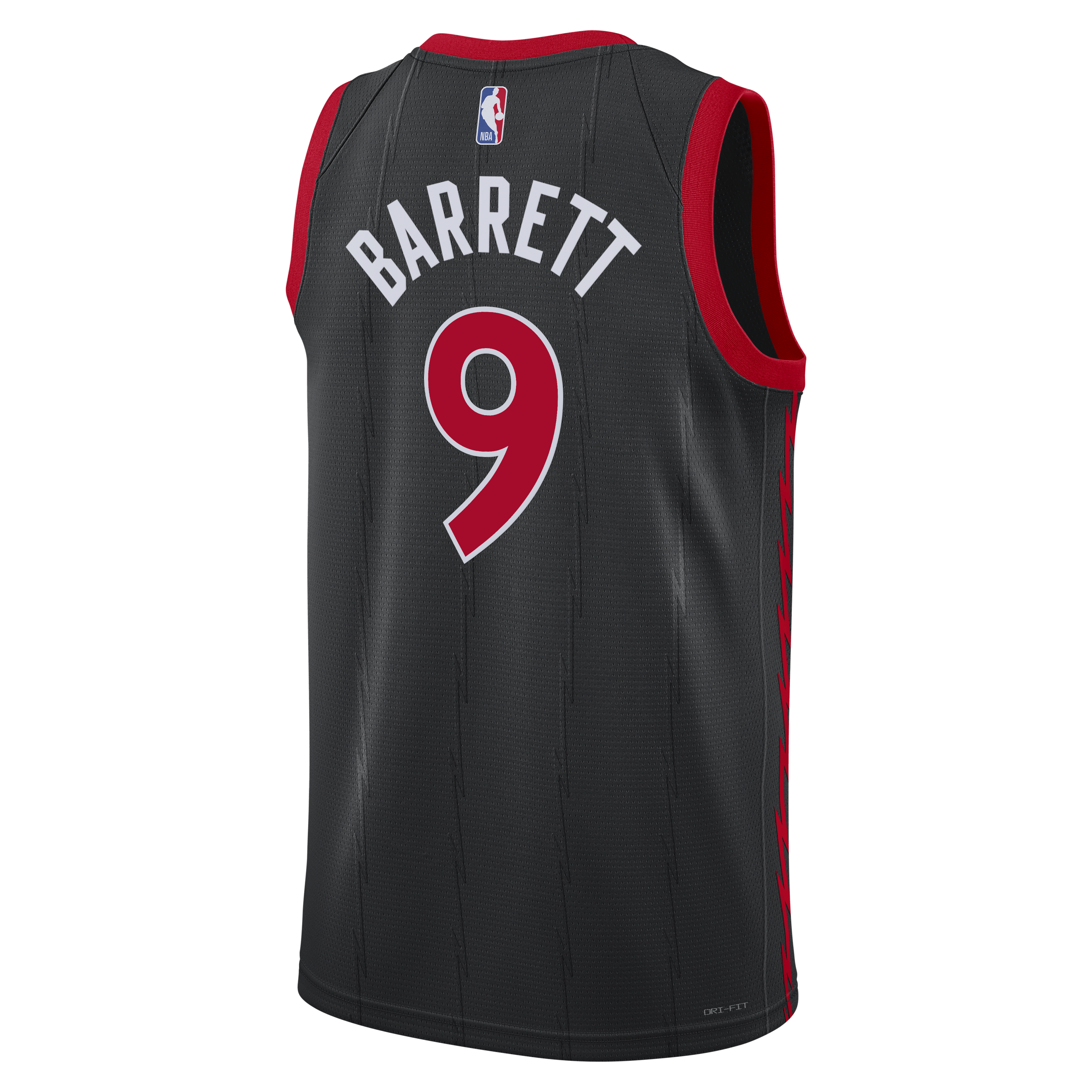 Toronto Raptors Jordan Brand Statement Edition Swingman Jersey - Black - RJ Barrett - Unisex