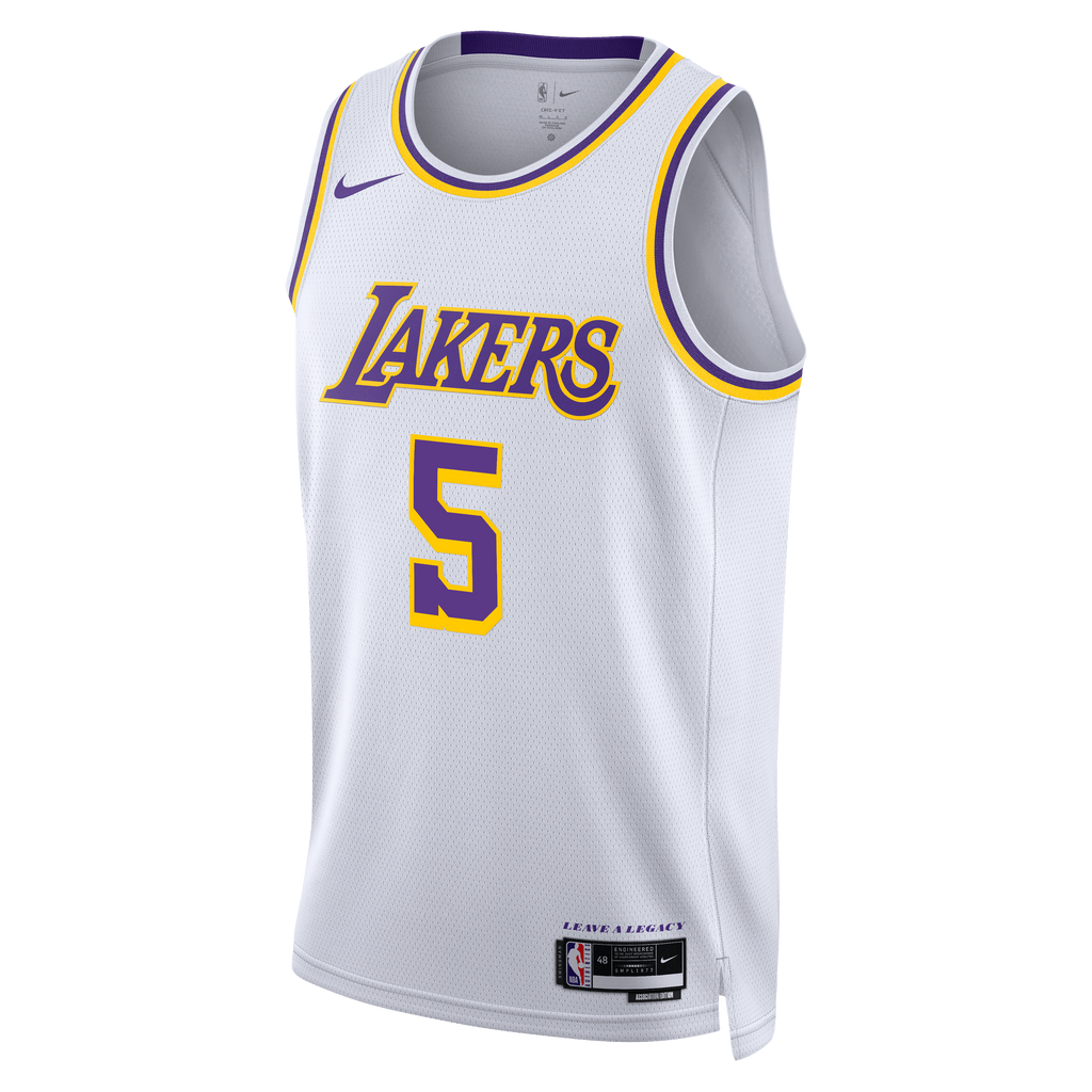 Los Angeles Lakers Nike Association Edition Edition Swingman Jersey - White - Quentin Grimes - Unisex